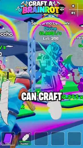 How to craft ANY BRAINROT in Craft a Brainrot 👀🛠️ #gaming #fortnite #brainrot