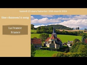 French songs (French lyrics-English interpretation): Douce France (Charles Trenet)
