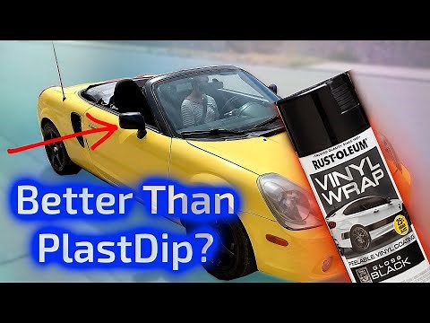 Rustoleum Vinyl Wrap Review (Better than PlastiDip?)