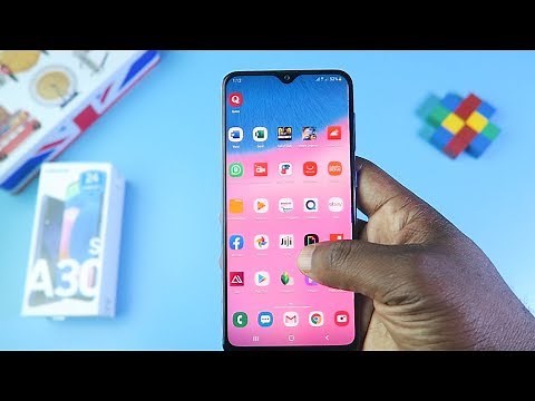 Samsung A30s Unboxing & Initial Impressions (English)