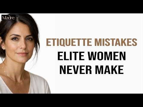 12 Social Etiquette Mistakes That Instantly Reveal Your Social Class.