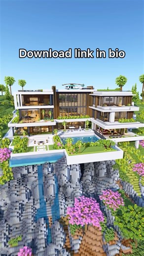 Waspy on Instagram: "New Hollywood Hills Mansion!! This is our best modern house yet! Took a month & a half 😮‍💨 built with @reduxmc terrain by @airtugmc cars & from @tacosquad.mc What do you guys think of this build!? Comment below❤️ Builds available for download link is in my bio! 🍞Build on The Bakery IP: play.bakery.builders #minecraft #minecrafter #minecraftpc #mcpe #minecrafters #minecraftbuild #minecraftbuilds #minecraftpe #minecraftonly #minecraftmemes #minecraftserver #minecraftersonly