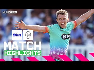 SAM CURRAN TAKES HAT-TRICK AND SMASHES 50 😱 | London Spirit v Oval Invincibles Highlights