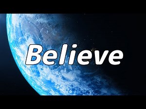 【合唱曲】 Believe / 混声三部合唱【歌詞付き】