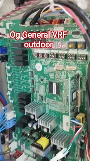 og General VRF outdoor check in indoor with jaker system in laptop 💻 🤟🤟#actechnician #hvactechnician