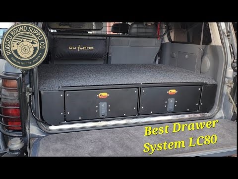 Best Land Cruiser 80 series Drawer system