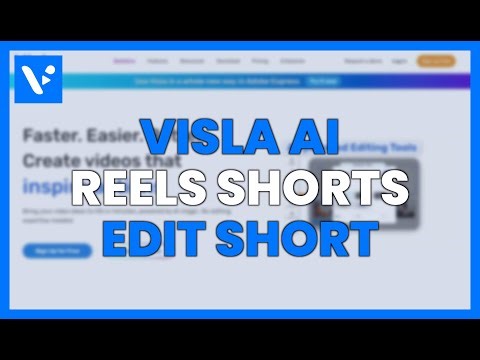 VISLA AI for Reels and Shorts: Edit short videos automatically