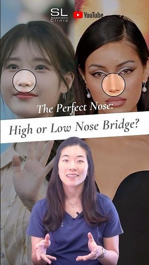 High or Low Nose Bridge? 🤔 #shorts #doctor #iu #nosejobs #nose #rhinoplasty #beauty #beauty