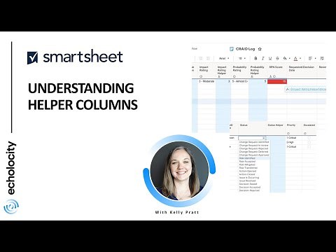 Add Helper Columns in Smartsheet 📊 | How to make Reporting Easier in Smartsheet | Quick Automations