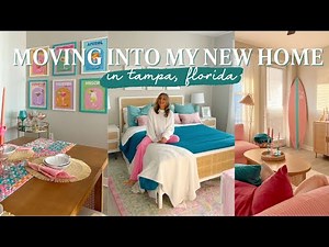 MOVING TO FLORIDA || my dream apartment + finished decor tour