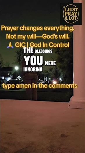 Prayer changes everything. 🙏Trust God. Stay aligned.#GodInControl #Prayer #FaithOverFear #shorts