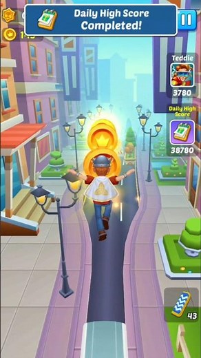 🚀 Epic Subway Princess Runner Gameplay | Fast Run, High Score & Crazy Moves! 🏃‍♀️💥 #Shorts