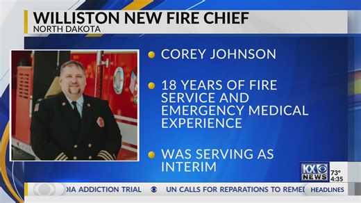 Williston new fire chief