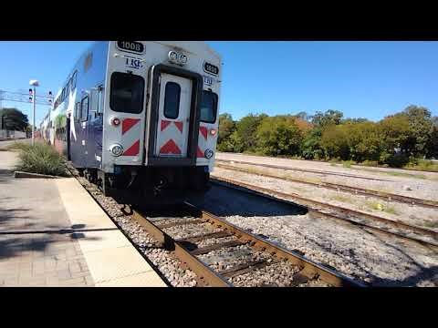 3 Trinity Railway Express at Downtown Irving Heritage Crossing Station