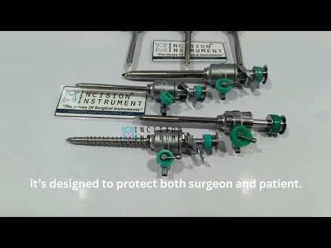 Laparoscopic Trocar Cannula | Ultra Sharp, Smooth Entry & High Precision for Every Surgery