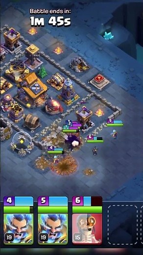 GIANT PROBLEM SOLVED! Destroying Giant Cannon in Builder Battles 🔥🏰 Clash of Clans V3nom Gaming