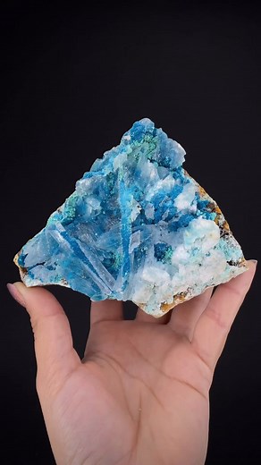 2.8K views · 125 reactions | How crazy is this blue mineral specimen,...
