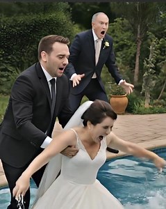 6.9K views | During the wedding, my husband pushed me into a fountain...