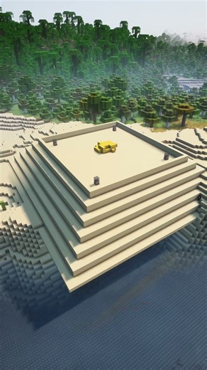 Minecraft Pyramid Build Timelapse