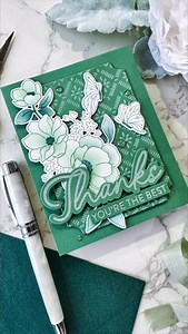 1.5K views · 74 reactions | Spring vibes are in full bloom!  Watch as @eamidgett demonstrates a fun letterpress technique on colored cardstock, creating a vibrant floral card with selective stenciling and white ink. ✨ Using the Butterflies in Bloom product suite and Dashing Daisies press plate, this monochromatic design is pure floral perfection  #pinkfreshstudio #cardmaking #cardsofinstagram #letterpress #betterpressletterpress | Pinkfresh Studio | Facebook