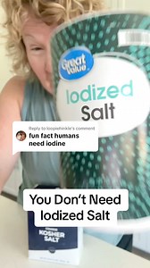 71K views · 1.8K reactions | why the average American diet doesnt need iodized salt #thecarolejones #nutritiontips #saltlife | Carole Jones | Facebook