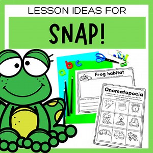 Snap! Worksheets & Activities | 2023 Book Week Shortlist