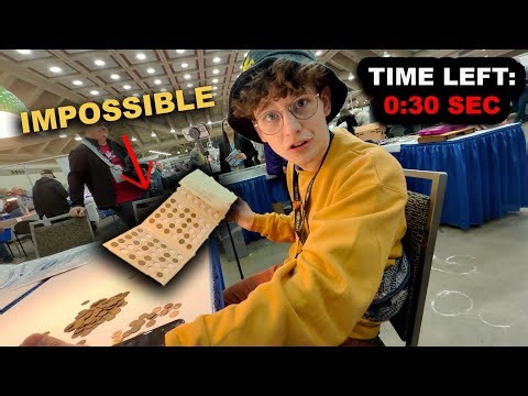 Find EVERY PENNY in 15 MINUTES win $500!! Whitman Collecting Challenge