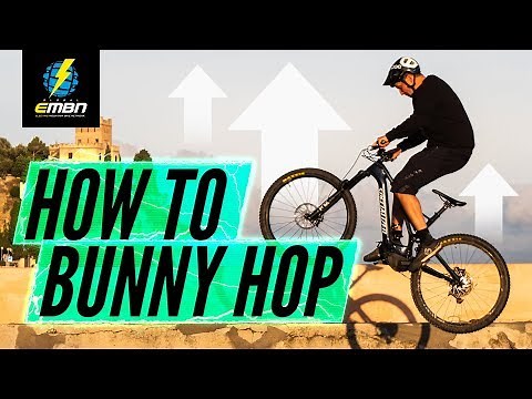 How To Bunny Hop Your E Bike | EMTB Skills
