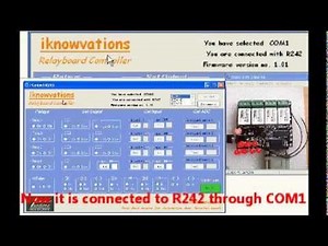 RS232 Serial Port IO using R242