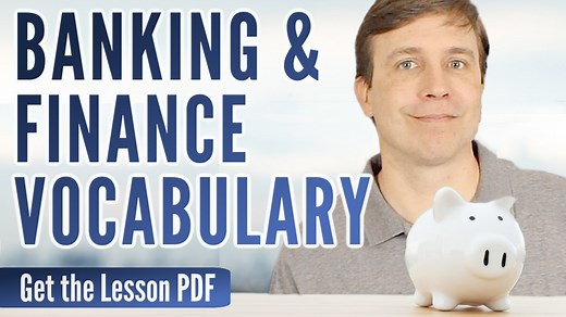 ADVANCED BANKING VOCABULARY 🏦 📝 Get a PDF copy of the lesson. https://info-a524b.gr8.com/ Banking and finance are an important part of our lives. Therefore, it's good that you build and expand your vocabulary when it comes to this topic. I'm going to teach you some useful words and phrases related to banking and finance. I'll present this vocabulary in the form of a mini-quiz, and then I'll talk a little bit about each word and phrase so that you better understand the context. And remember to