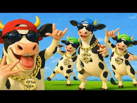 Crazy Cow Dance Party on the Farm 🐄💃 | Funniest Viral Animal Moment