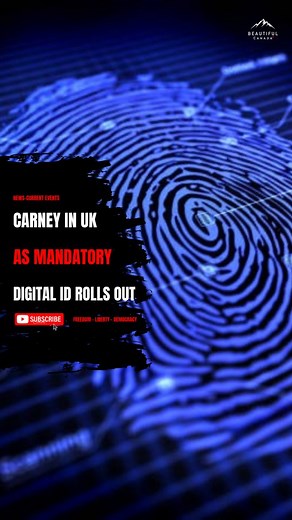 17K views · 537 reactions | Mark Carney visits the United Kingdom as Prime Minister Keir Starmer announces MANDATORY DIGITAL ID. You will not be allowed to work in the UK without digital ID. #Liberalsmustgo #Godkeepourland #canada | Adam Votary | Facebook