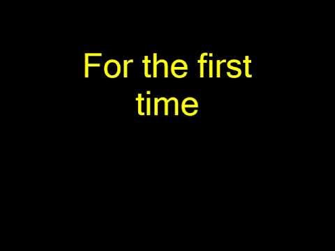 ''The script - For the first time'' with lyrics