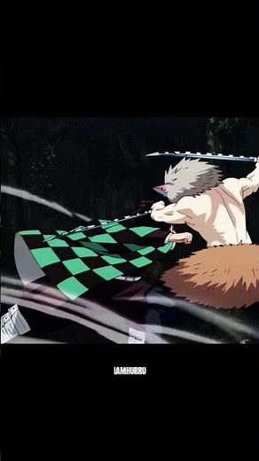 That Powerful Strike | Tanjiro punches Inosuke | Demonslayer Edit