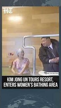 North Korea’s Kim Jong Un Inspects Rebuilt Hot Spring Resort | #shorts