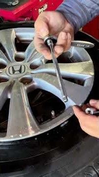 HOW TO REMOVE A TIRE PRESSURE SENSOR WITHOUT GOING TO A TIRE SHOP #tireguy