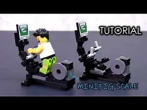 How to Build a LEGO Gym Cross Trainer