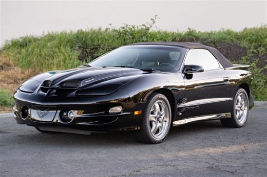 No Reserve: 18k-Mile 2002 Pontiac Firebird Trans Am WS6 Convertible