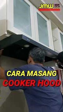 HOW TO INSTALL A COOKER HOOD. #kitchen #familykitchen #kitchenset #interiordesign #kitchen #woodw...