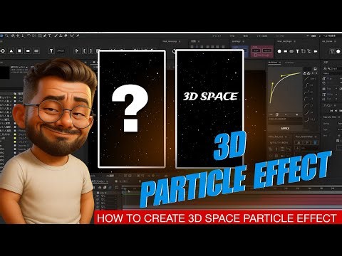 3D Space Particles Tutorial in After Effects | EDIT ZONE 5g