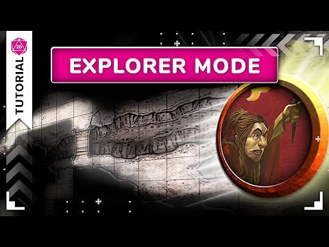 Reset Explorer Mode and Combine Hide/Reveal | Dynamic Lighting Roll20 Tutorial