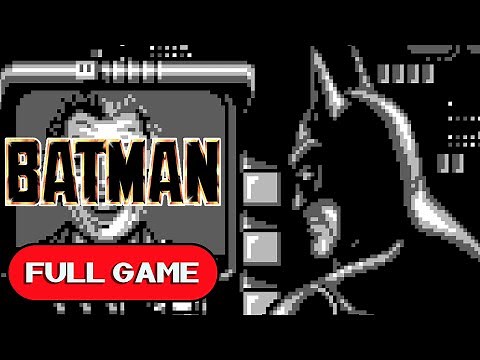 Batman: The Video Game GAME BOY FULL GAME Longplay Gameplay Walkthrough Playthrough VGL