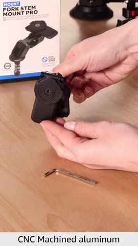 Amazon.com: Quad Lock Motorcycle Fork Stem Mount PRO for iPhone and Samsung Galaxy Phones : Cell Phones & Accessories