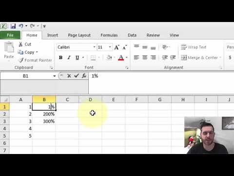 How to Write Percentage Formulas in Excel