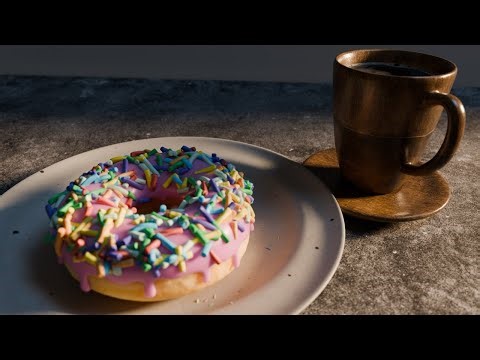 My Blender 5.0 Doughnut