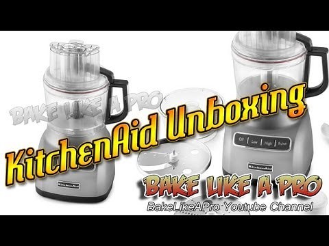 KitchenAid 9 Cup Food Processor *Unboxing* & First Look