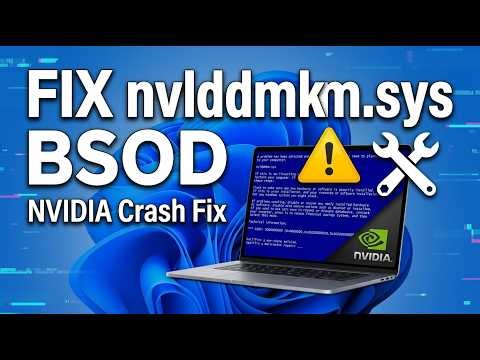How to Fix nvlddmkm.sys Blue Screen Error in Windows 11