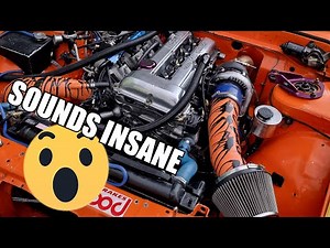 SR20 first start with 272 cams sounds CRAZY