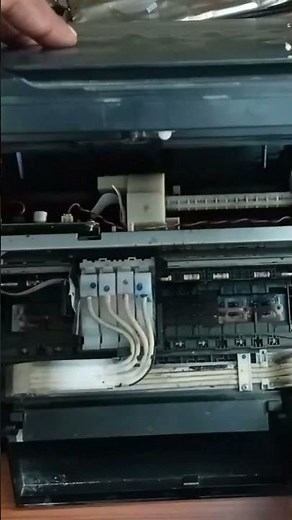 How to fix epson l3110 paper jam error but no paper jam #epson #epsonl3110 #paperjam #epsonprinter