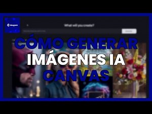 CÓMO GENERAR IMÁGENES con IA en un CANVAS con IDEOGRAM
